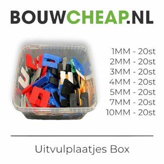 Uitvulplaatjes assortimentbox €.9.00 incl btw, Doe-het-zelf en Verbouw, Ophalen of Verzenden, Nieuw, Overige typen