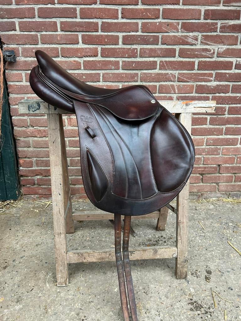 CWD eventing zadel mono blad, Ophalen, Zo goed als nieuw, Springen