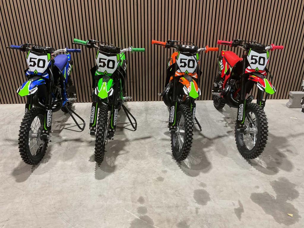 Pitbike Crossmotor Koshine 50 cc 14/12” nieuw in 4 kleuren‼️, Ophalen, Ultra motocross, Nieuw, Pitbike