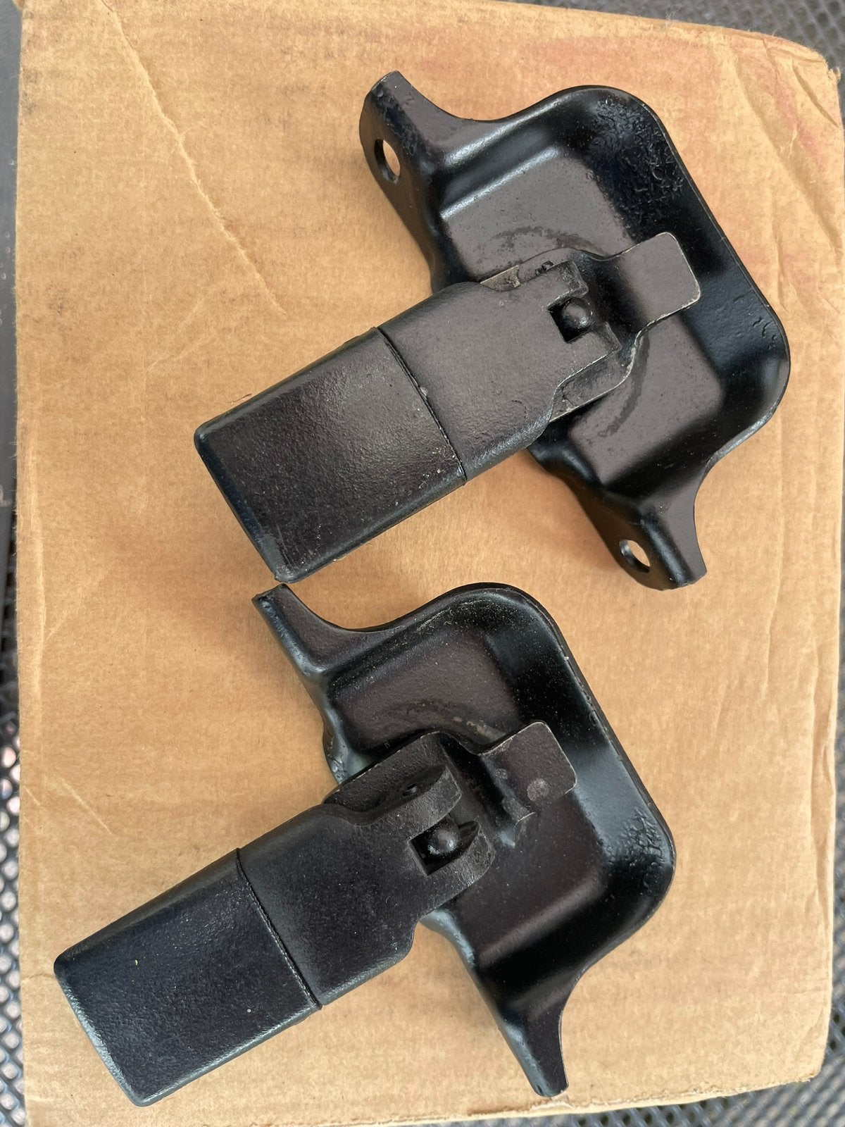 Zeldzaam! Set vergrendelhaken targadak Porsche 924 /944 T1, Ophalen of Verzenden, Porsche