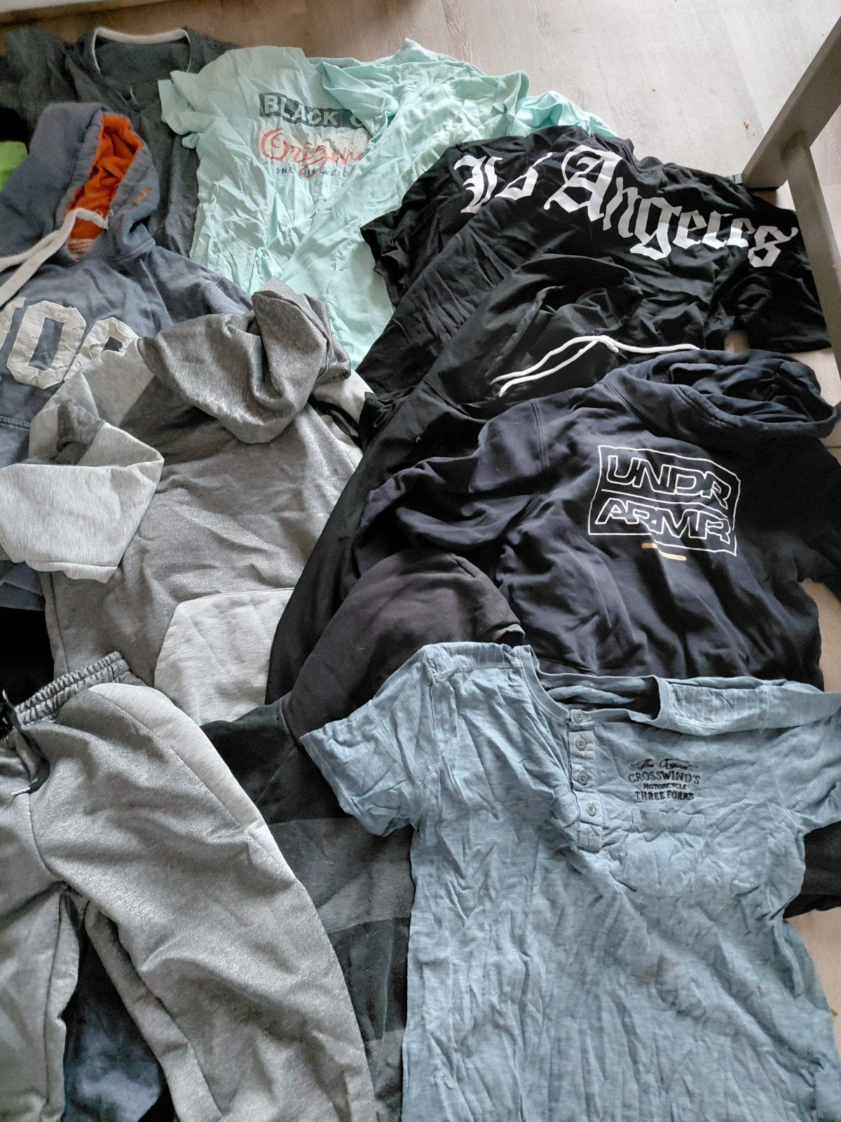 groot heren kleding pakket. fearless connecties, lost loyalt, Ophalen of Verzenden, Zo goed als nieuw, Maat 48/50 (M)