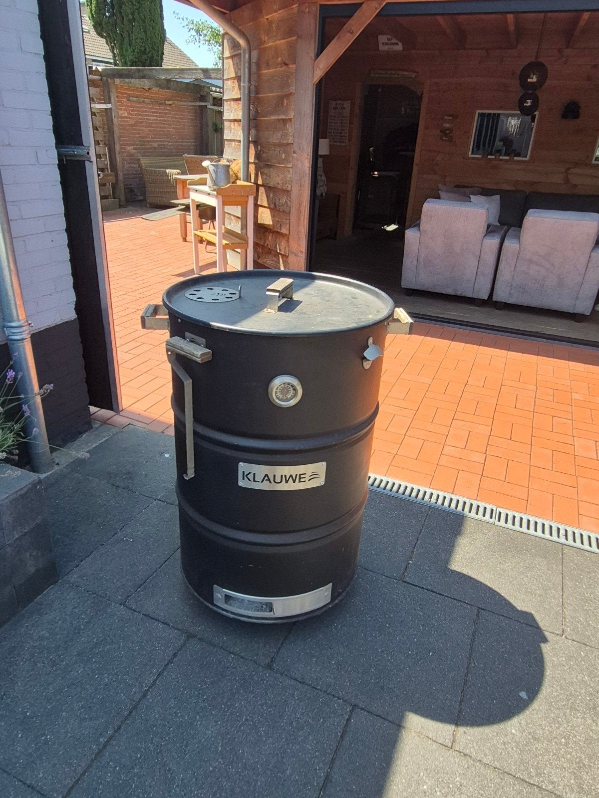 Nette gebruikte Klauwe BBQ te koop, Ophalen
