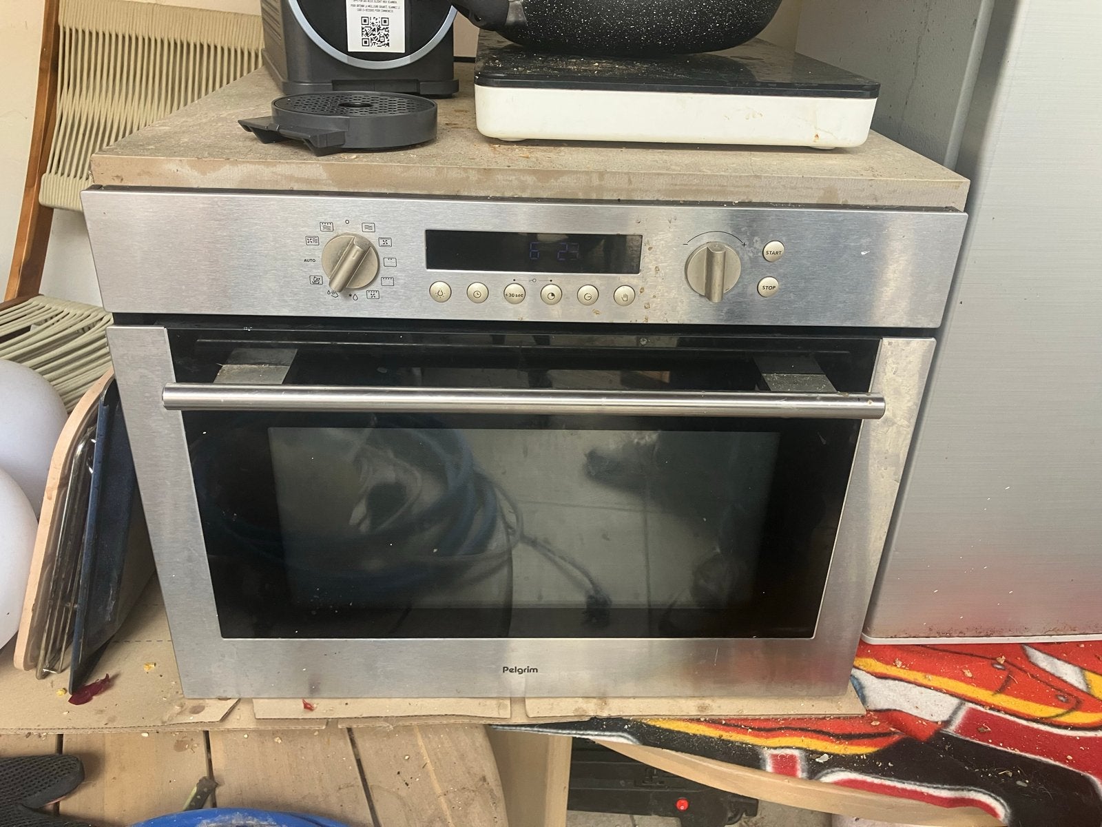 Pelgrim Combi-oven met Magnetron en Grill - Gebruikt, Ophalen, Gebruikt, Pelgrim, Combi-oven