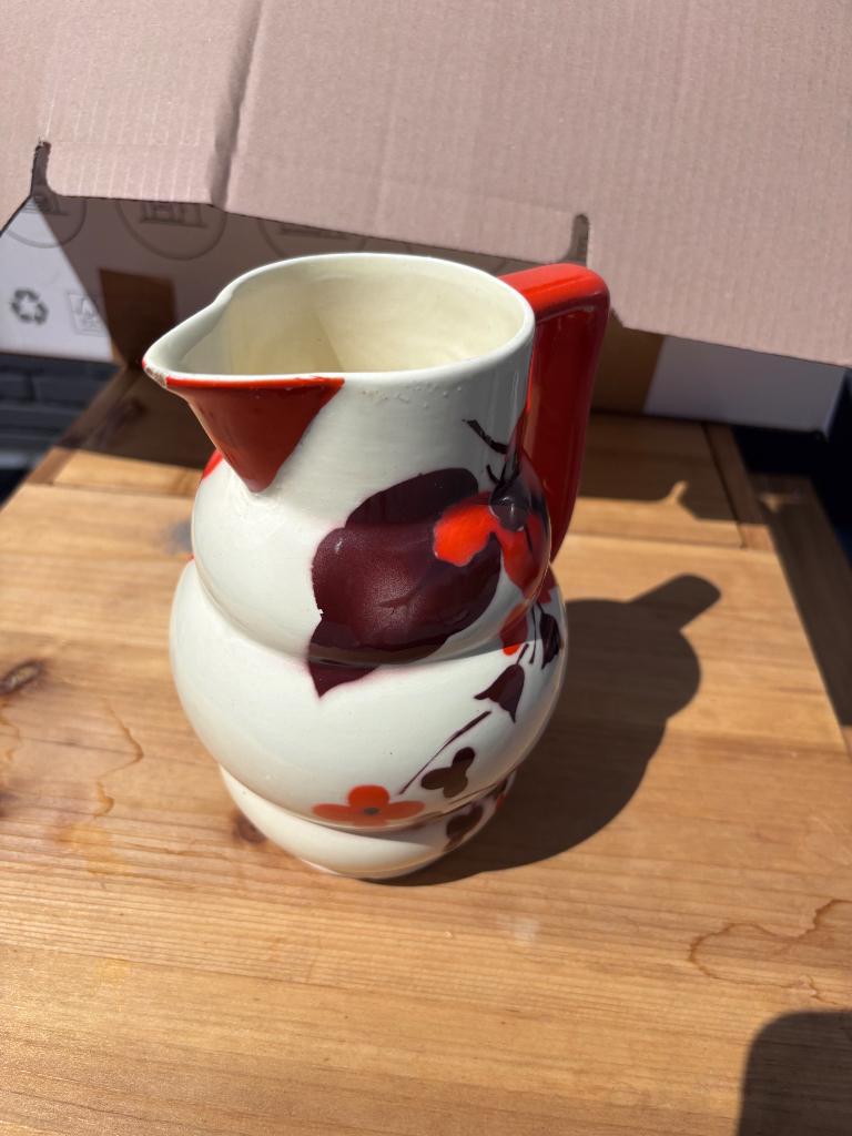 Servies chocomelk kannetje, Ophalen