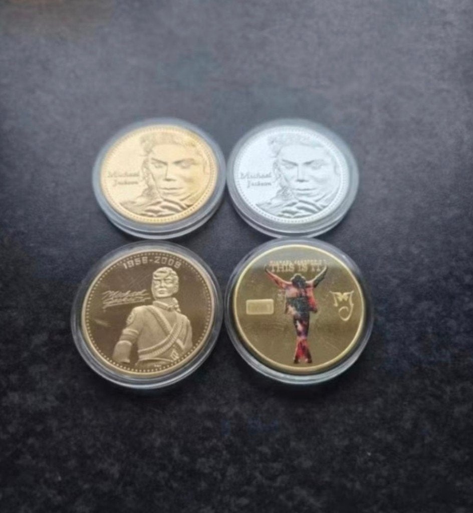Michel Jackson soevenier coin / munten., Postzegels en Munten, Ophalen of Verzenden, Buitenland, Munten