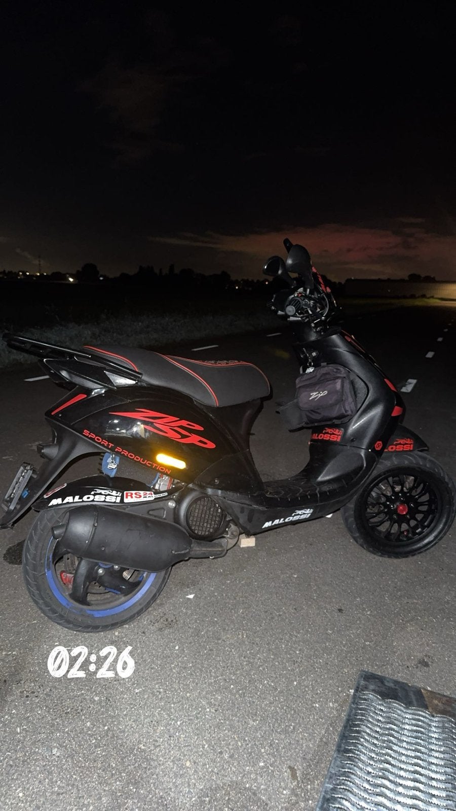 Zip 172cc AC DD Skipper LX Blok Malossi Polini, Gebruikt, Maximaal 45 km/u, Ophalen of Verzenden, 172 cc