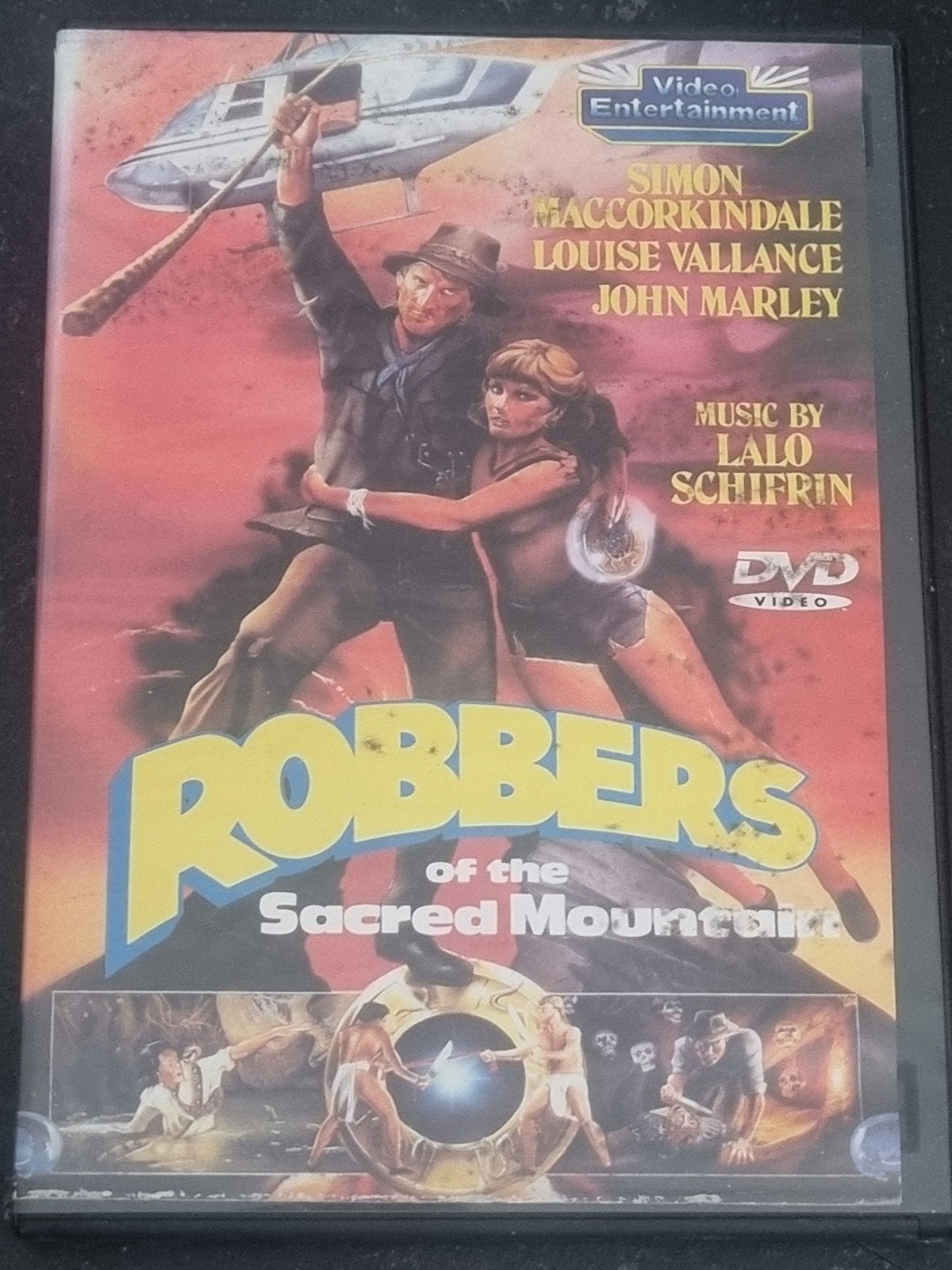 Robbers of the Sacred Mountain DVD - Actie/Avontuur, Engels, Nederlands, Ophalen of Verzenden, Zo goed als nieuw