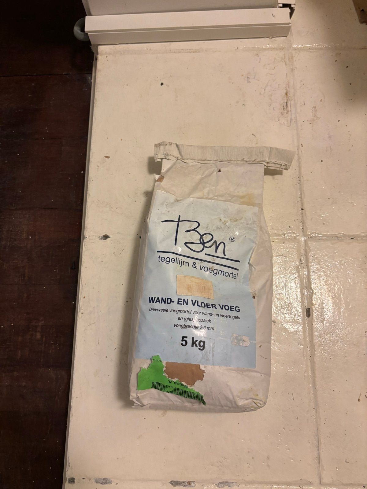 Ben tegellijm & voegmortel 5 kg, Overige materialen, Overige typen, Nieuw, Ophalen of Verzenden