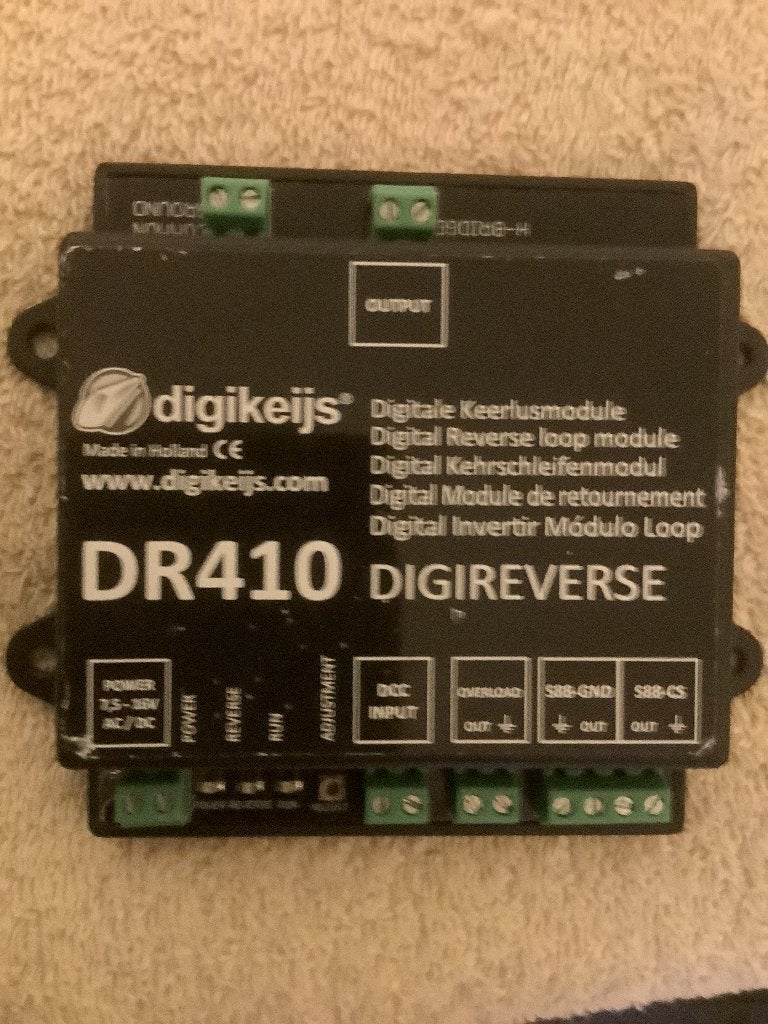 Digikeijs DR410 Digitale Keerlusmodule - Zo goed als nieuw, Overige merken, Gelijkstroom of Wisselstroom, Overige typen, Ophalen of Verzenden