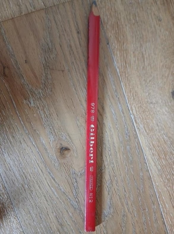 Groot potlood, 25 cm, Verzenden, Gebruikt, Potlood of Stift