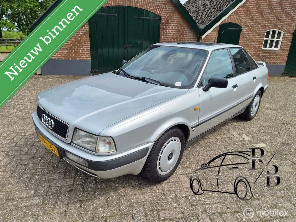 Audi 80 2.3 E 1992 NOSTALGIE APK december '26, Auto's, Audi, Bedrijf, Te koop, ABS, Centrale vergrendeling, Elektrische ramen