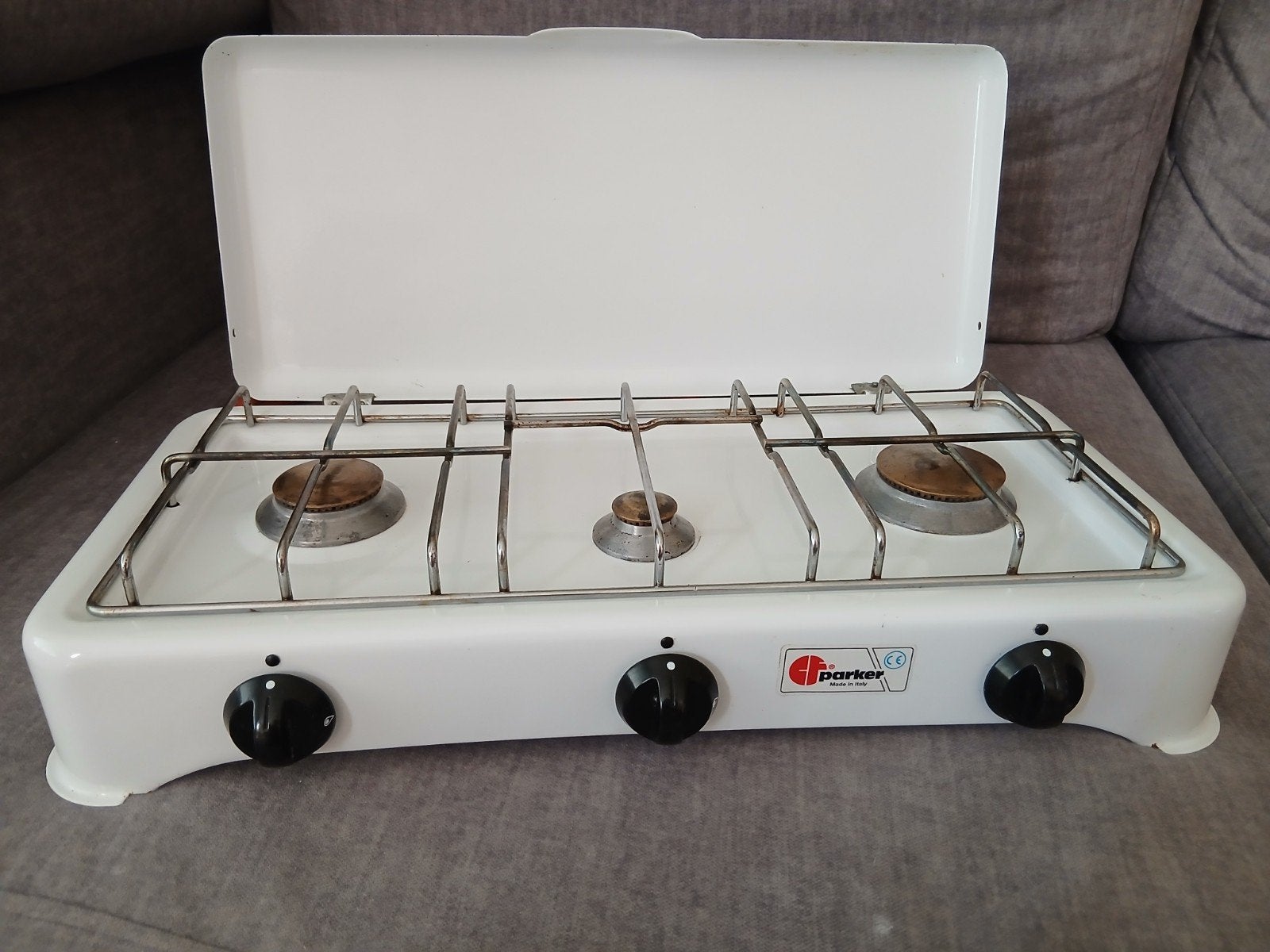 Parker Camping Gasfornuis 3 Pitten - Model 2004, Caravans en Kamperen, Ophalen of Verzenden