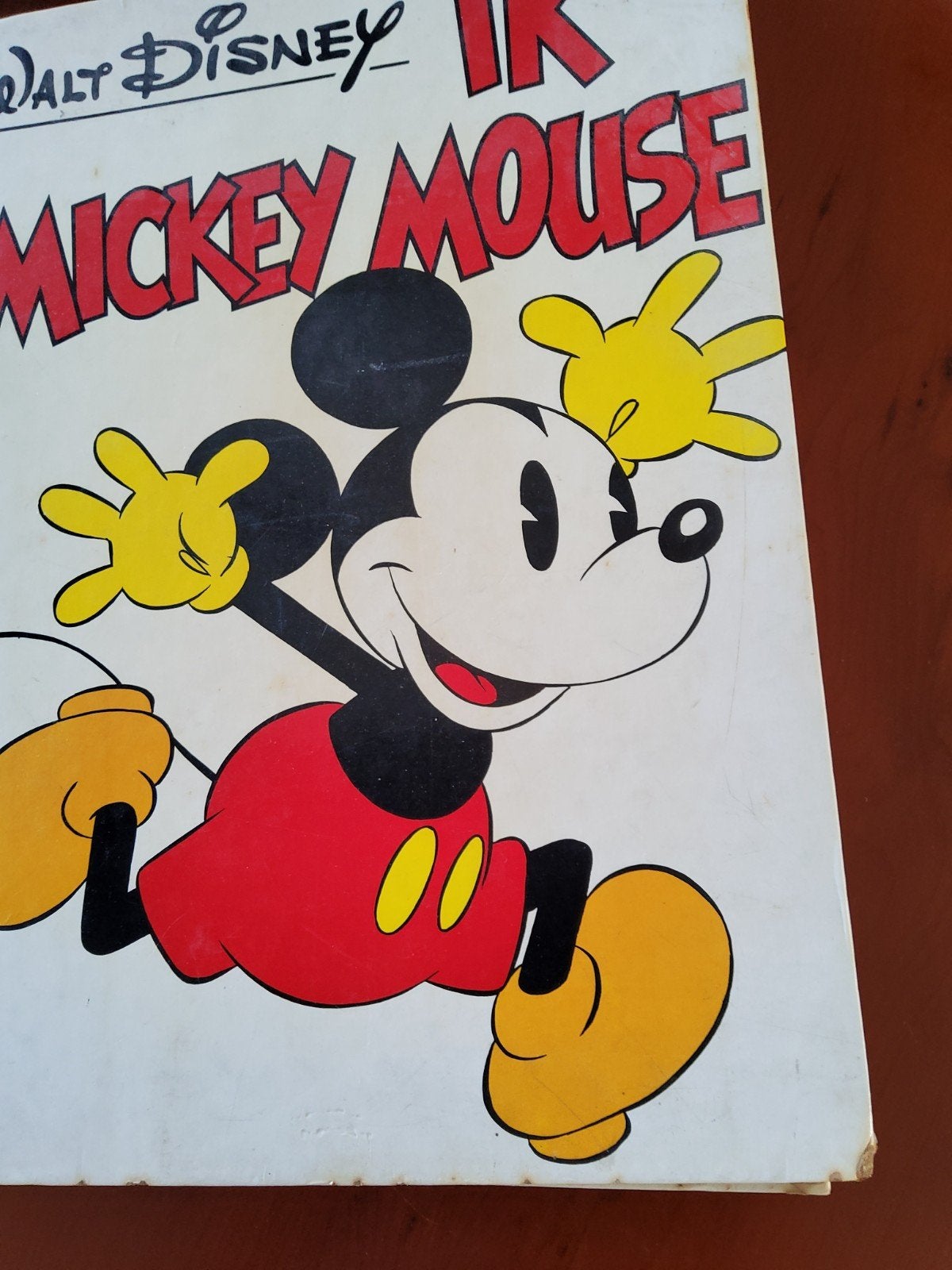 Walt Disney: Ik Mickey Mouse Deel 1 - Vintage Stripboek, Boeken, Eén stripboek, Ophalen, Gelezen, Walt Disney
