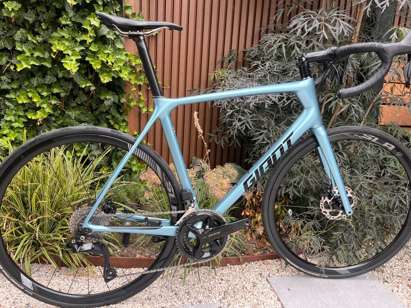 Zeer nette Giant TCR advanced pro 0 DI2, maat L, Ophalen, 28 inch, Carbon, Heren
