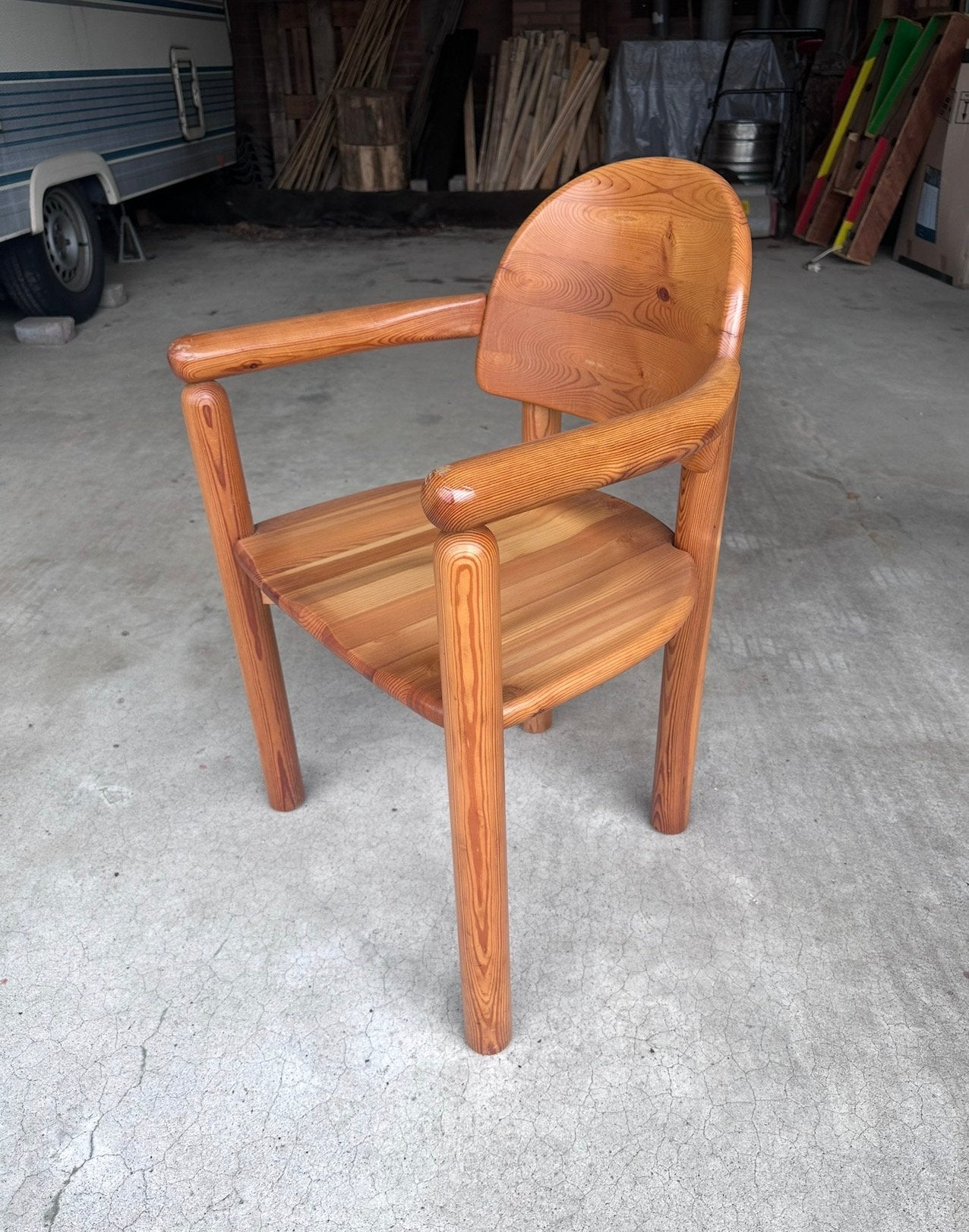 Rainer Daumiller stoelen Design retro, Ophalen, Zo goed als nieuw