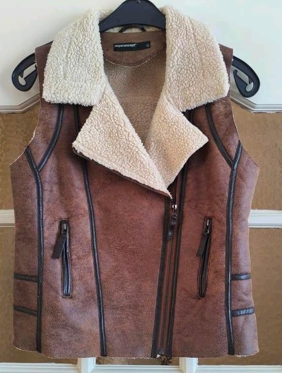 Bodywarmer SoyaConsept mt L bruin, Bruin, SoyaConsept, Maat 42/44 (L), Ophalen of Verzenden