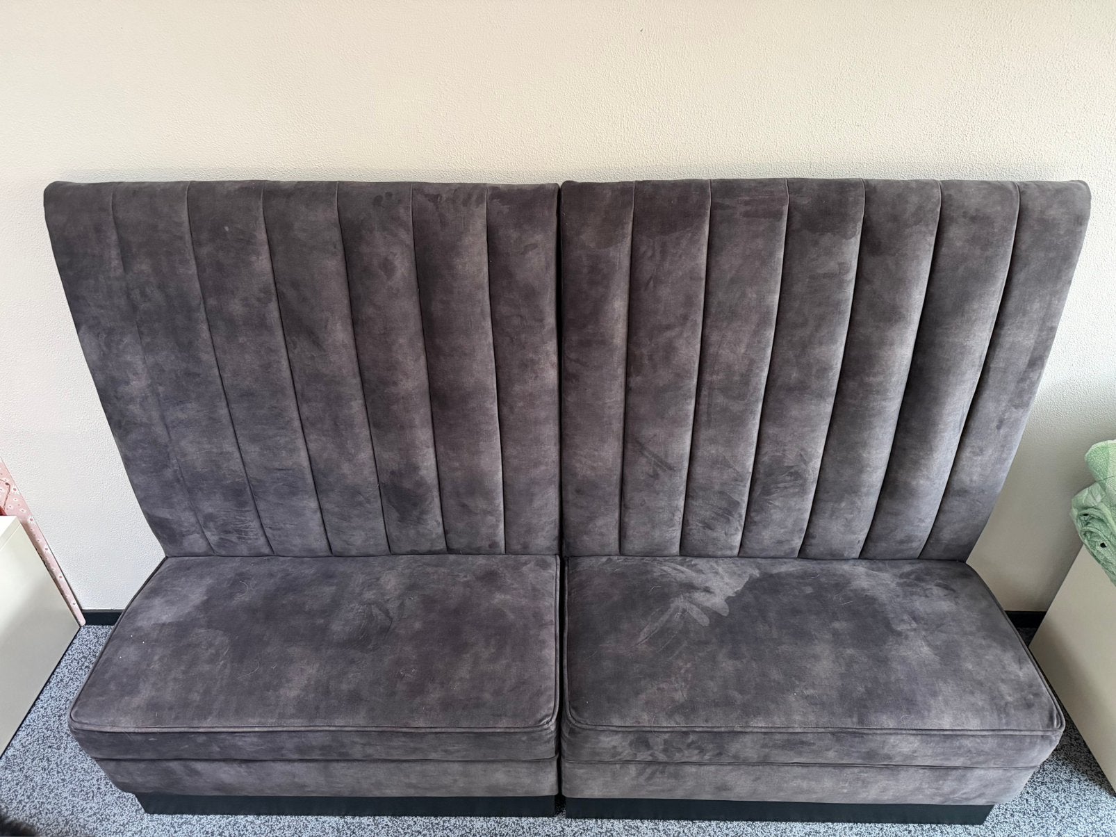 Nieuwe Riviera Maison eetkamerbanken Dizzle Grey, Ophalen