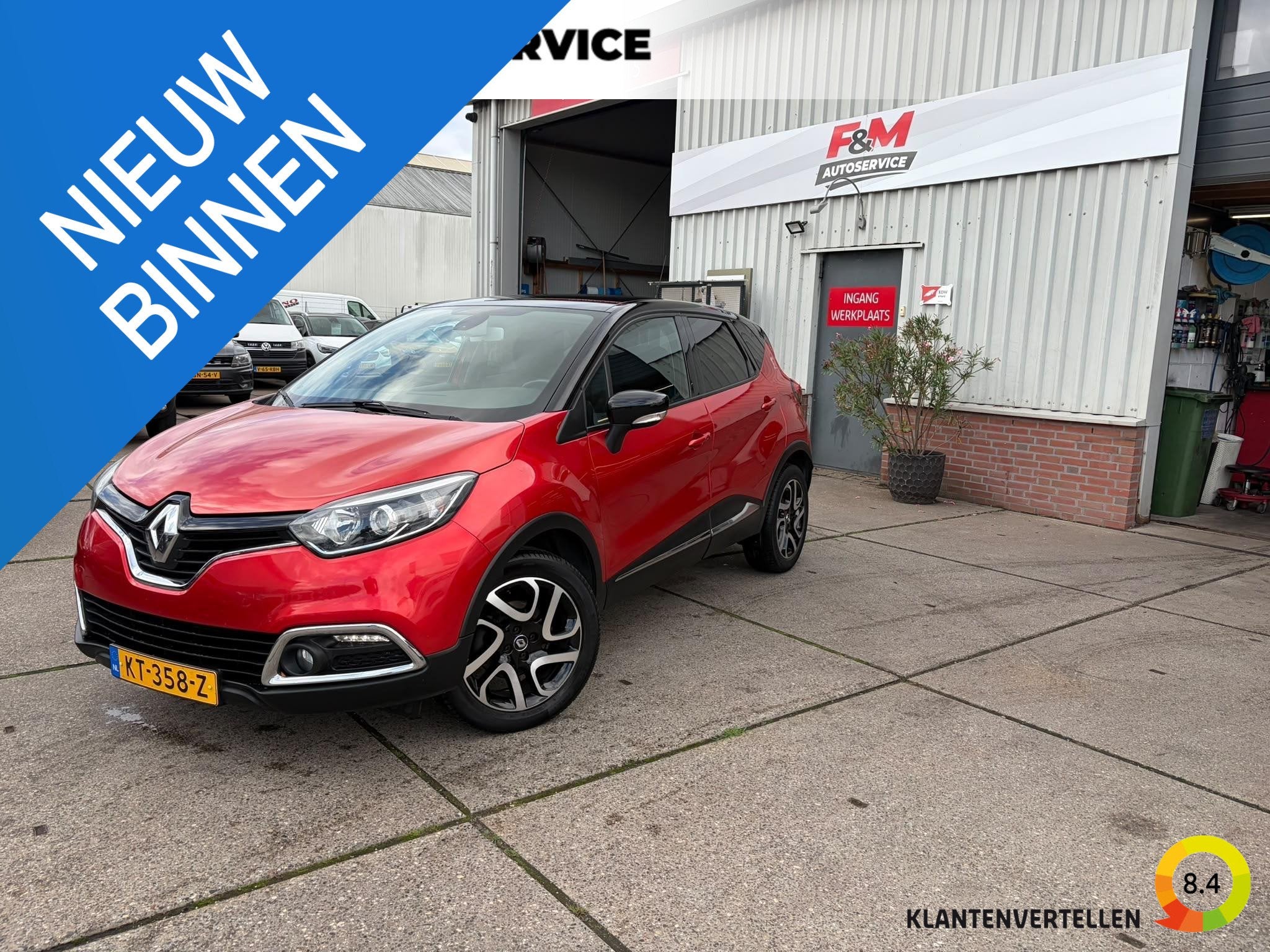 Renault Captur 1.2 TCe Dynamique Clima, cruise, camera, trek, Voorwielaandrijving, Stof, Gebruikt, Euro 6