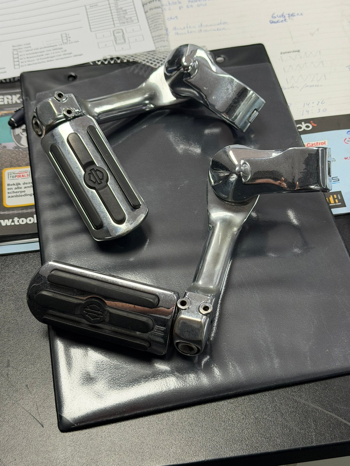 Harley davidsons highway steps origineel, Motoren, Verzenden, Gebruikt