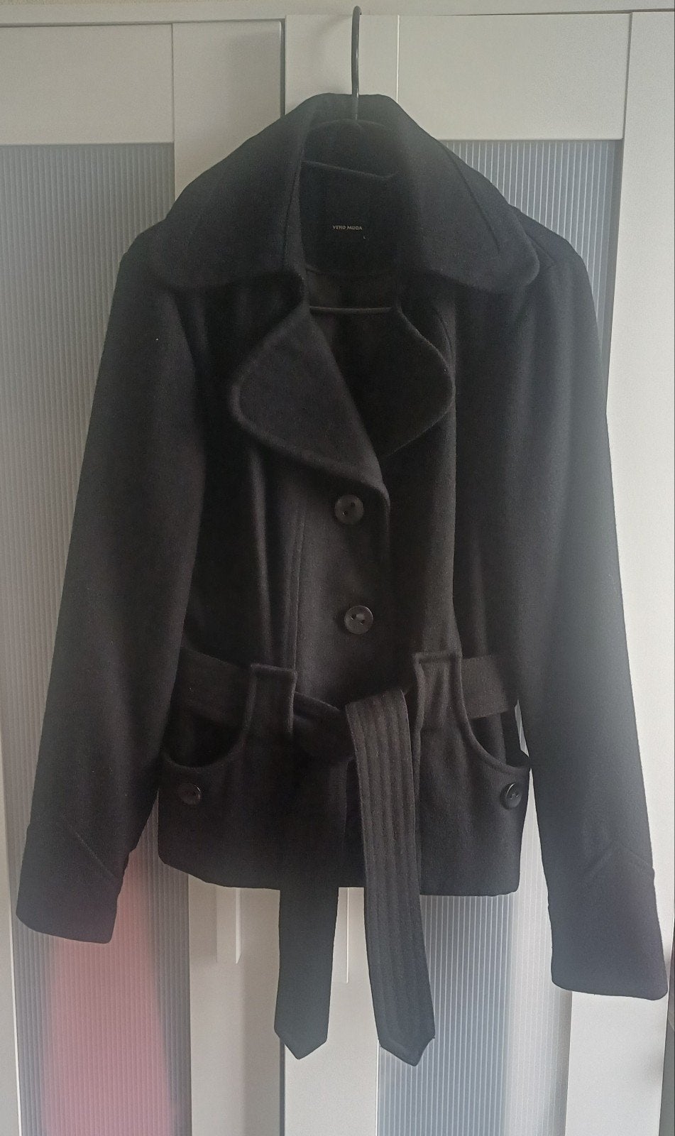 jas vero moda, Kleding | Dames, Jassen | Winter, Ophalen, Vero Moda, Zwart, Maat 42/44 (L)