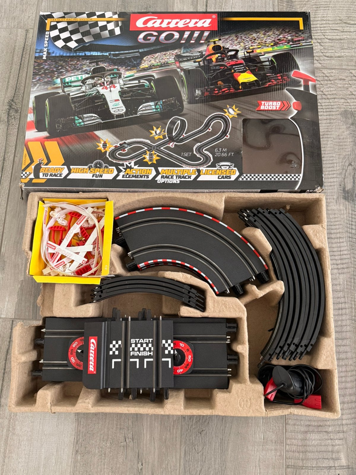 Carrera Go!!! Max Performance set, Racebaan, Carrera, Ophalen of Verzenden, Zo goed als nieuw