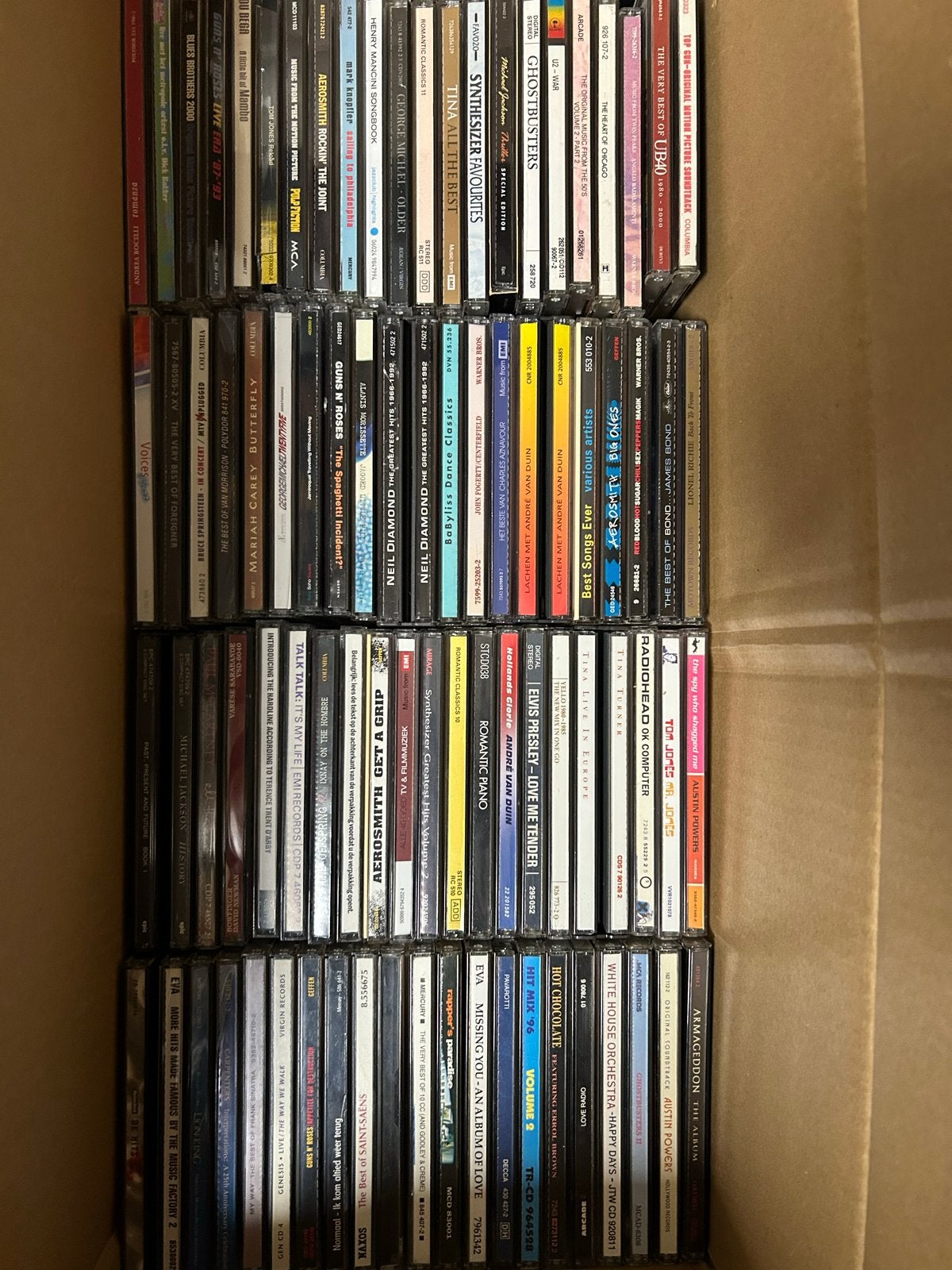 Grote collectie diverse CD's - Pop, Rock, Soundtrack, Ophalen, Gebruikt, Pop, Inclusief doosje