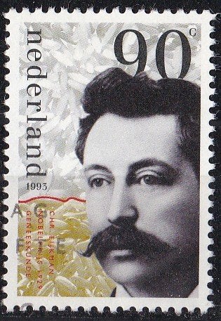Nobelprijs – Chr. Eijkman Geneeskunde - gebruikt – NVPH 1570, Ophalen of Verzenden, Na 1940, Gestempeld