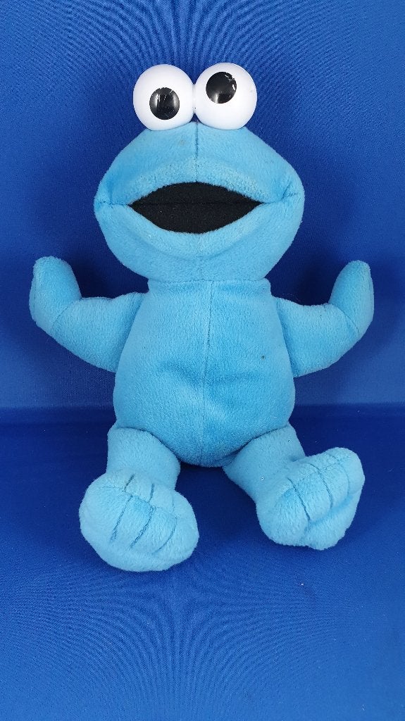 Koekiemonster, Sesamstraat. Fisher Price 2002. 28 cm. T4