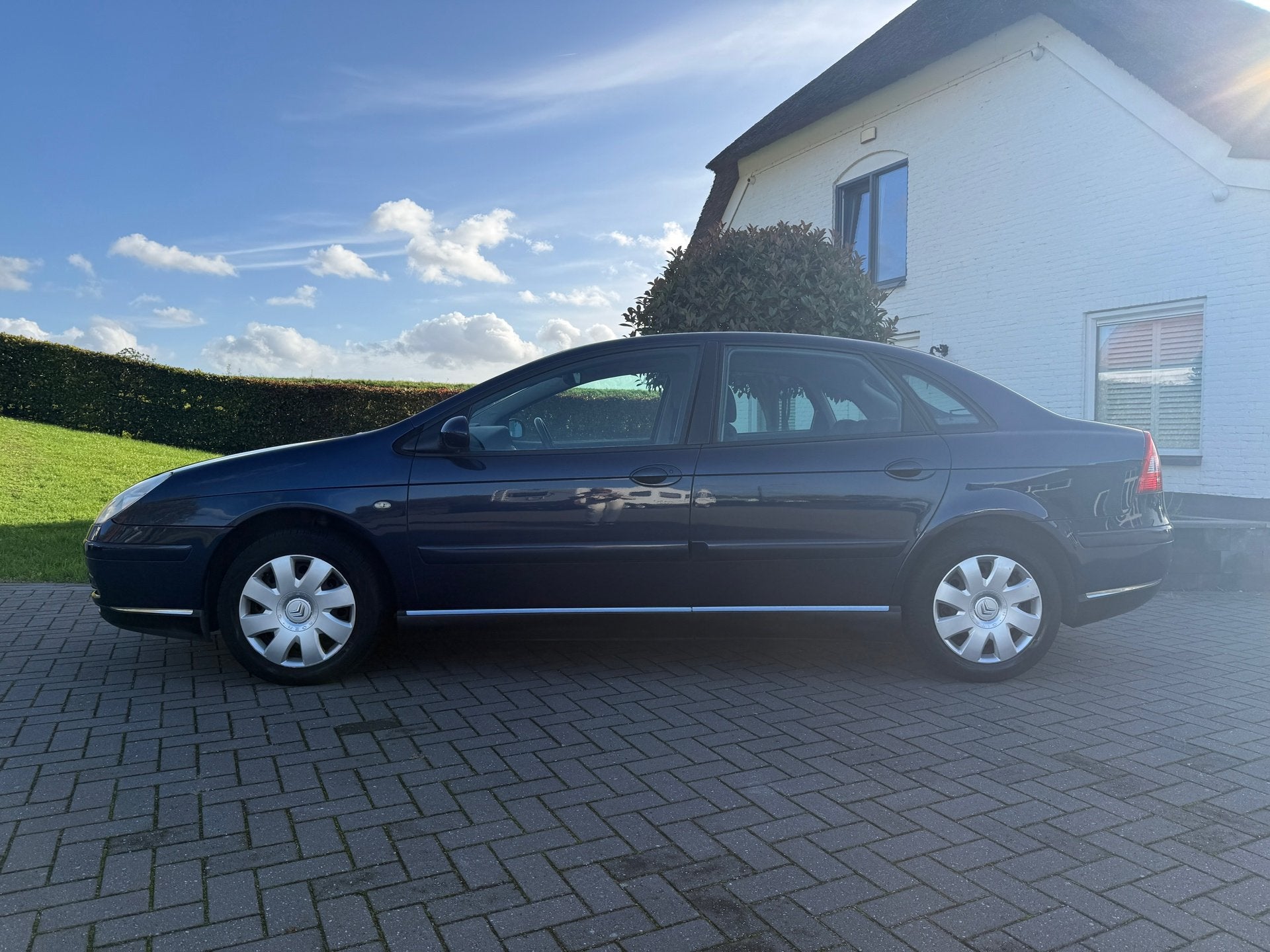 Citroen C5 2.0-16V Caractère / Bj: 2006 / Aut / Nieuwe apk, Auto's, Gebruikt, 4 cilinders, 700 kg, Blauw