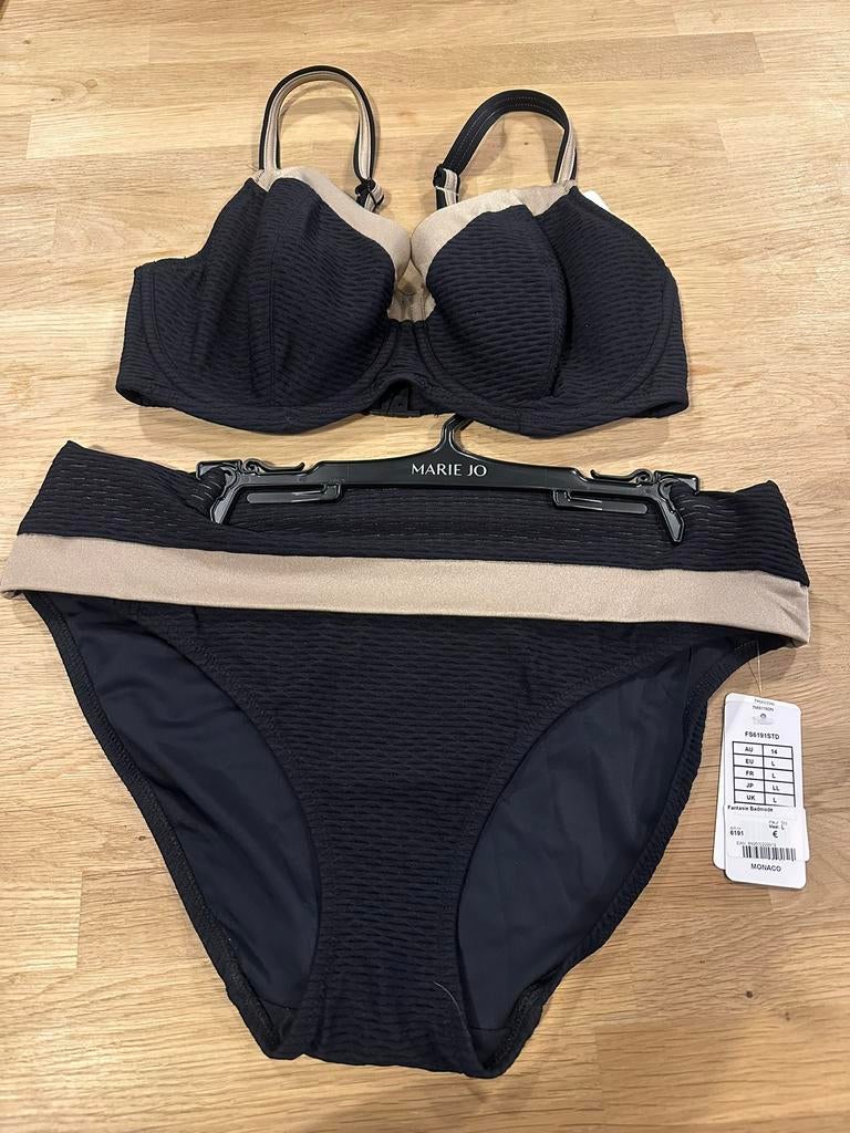 Fantasie bikini 75F slip 40/ L NIEUW!! Nu €35, Ophalen of Verzenden, Nieuw, Zwart, Bikini