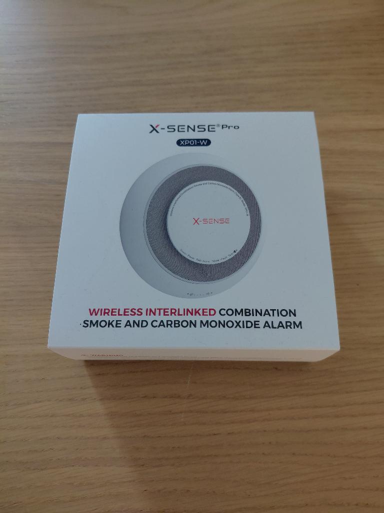 x-sense pro xp01-w rook en koolmonoxide brandalarm, Ophalen of Verzenden, Nieuw, Detector, Sensor of Melder, Overige soorten