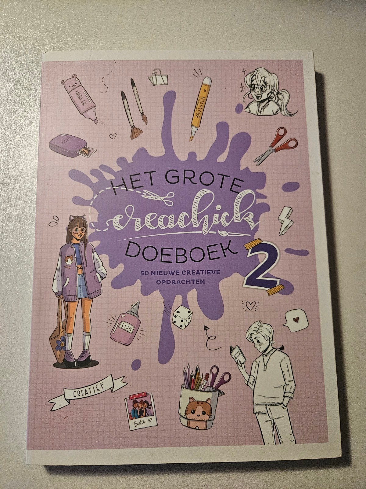 CreaChick - Het grote CreaChick doeboek 2, Ophalen of Verzenden, Zo goed als nieuw, CreaChick
