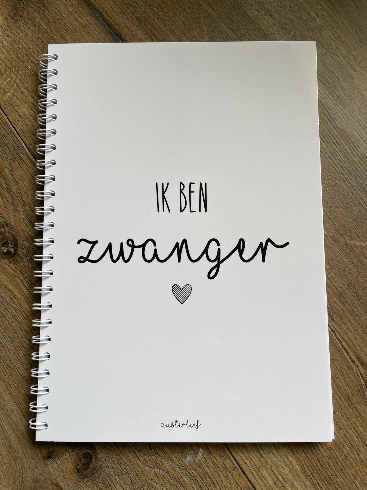 Zwangerschapsdagboek 'Ik ben zwanger' - Zusterlief, Boeken, Ophalen of Verzenden, Nieuw, Zwangerschap en Bevalling
