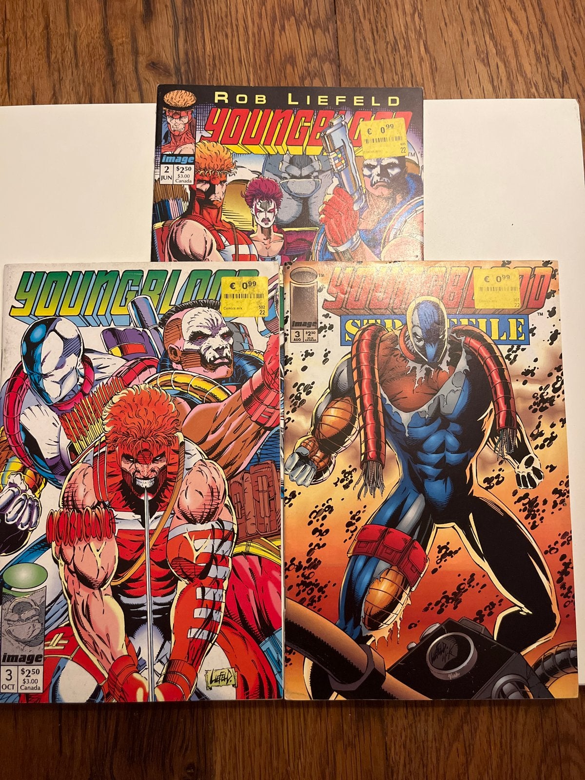 Youngblood #2 & #3 (2x verschillende covers), Meerdere comics, Ophalen of Verzenden, Gelezen, Amerika