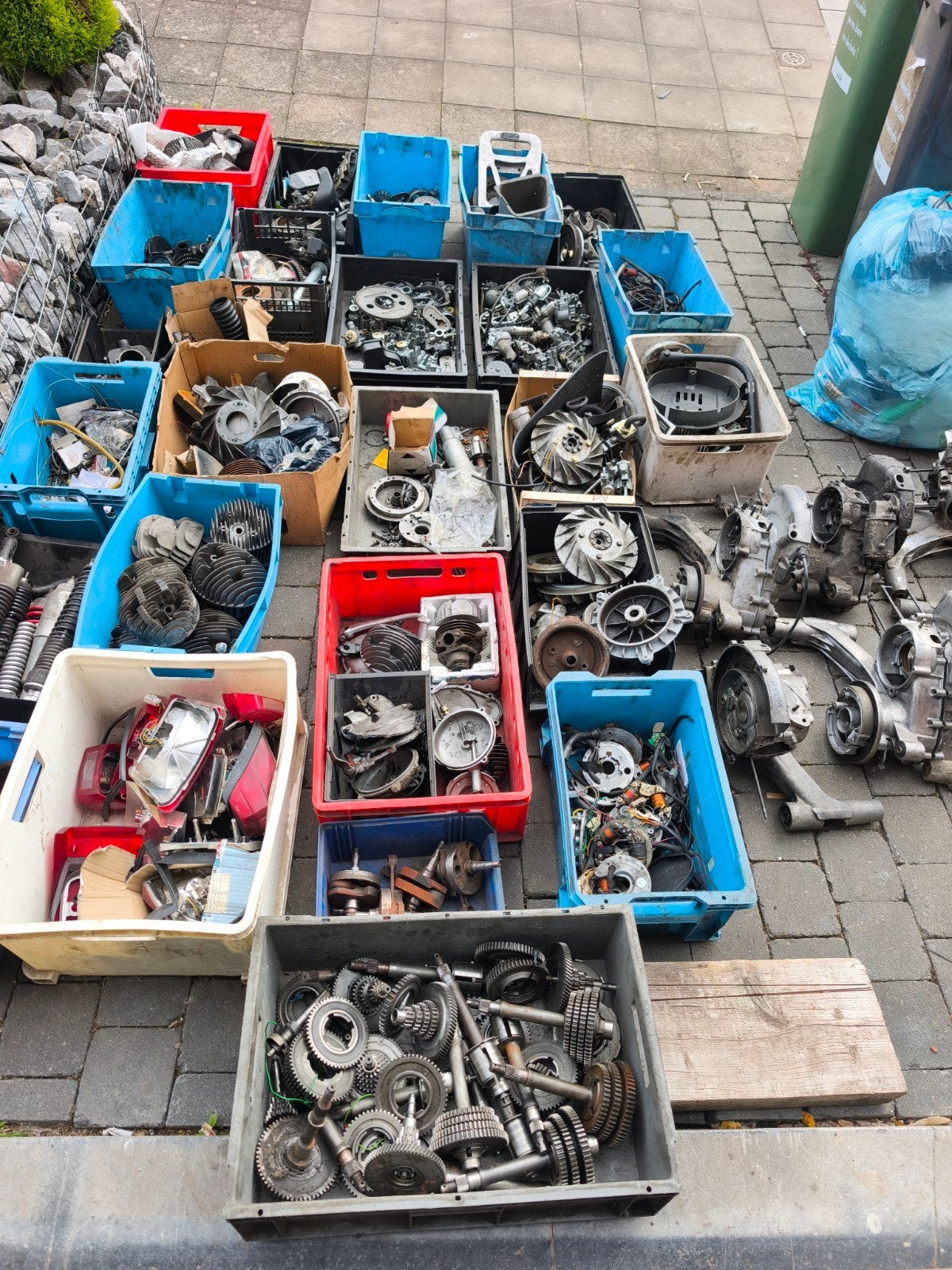 Lot vespa oldtimers original, Ophalen of Verzenden