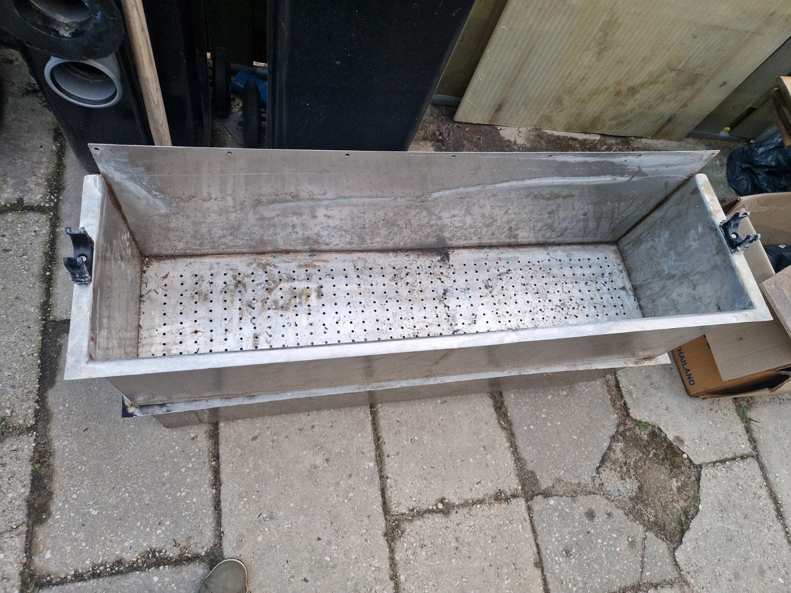 rvs trickel filter muur model, Ophalen