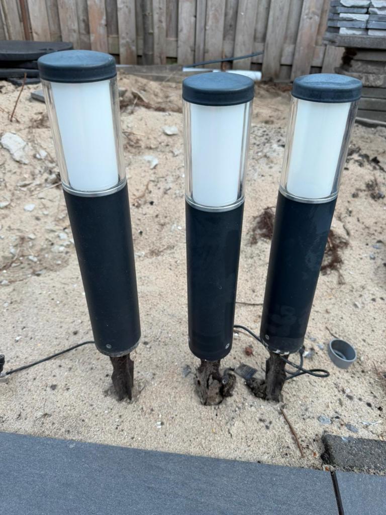 In-lite verlichting 3x, Ophalen of Verzenden, Gebruikt, Netvoeding, Minder dan 50 watt