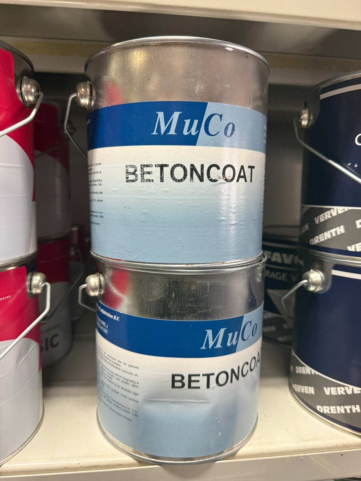 Muco betoncoat, Ophalen of Verzenden, Zo goed als nieuw, Wit