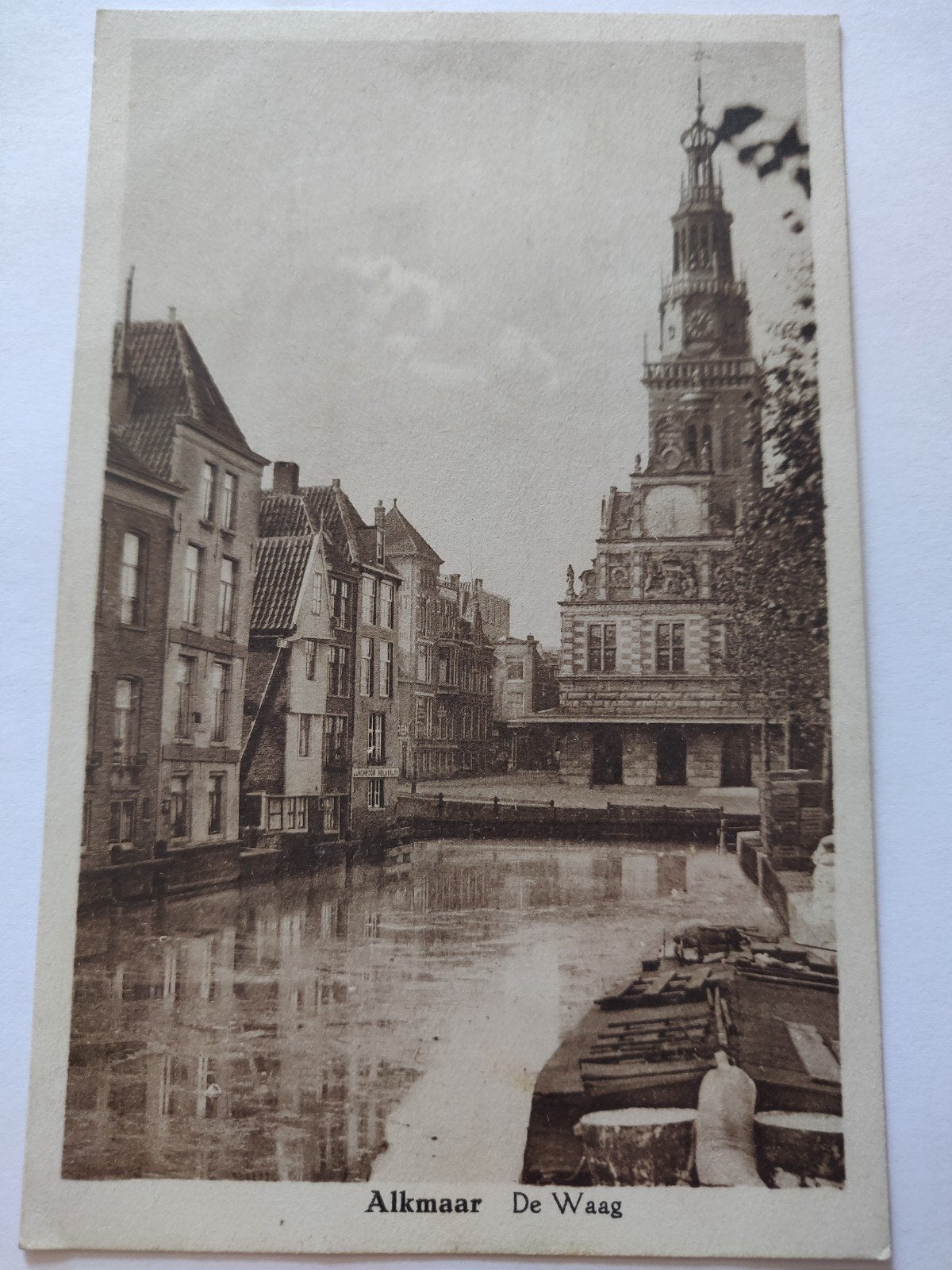 A358 Alkmaar, Ophalen of Verzenden, 1920 tot 1940, Noord-Holland