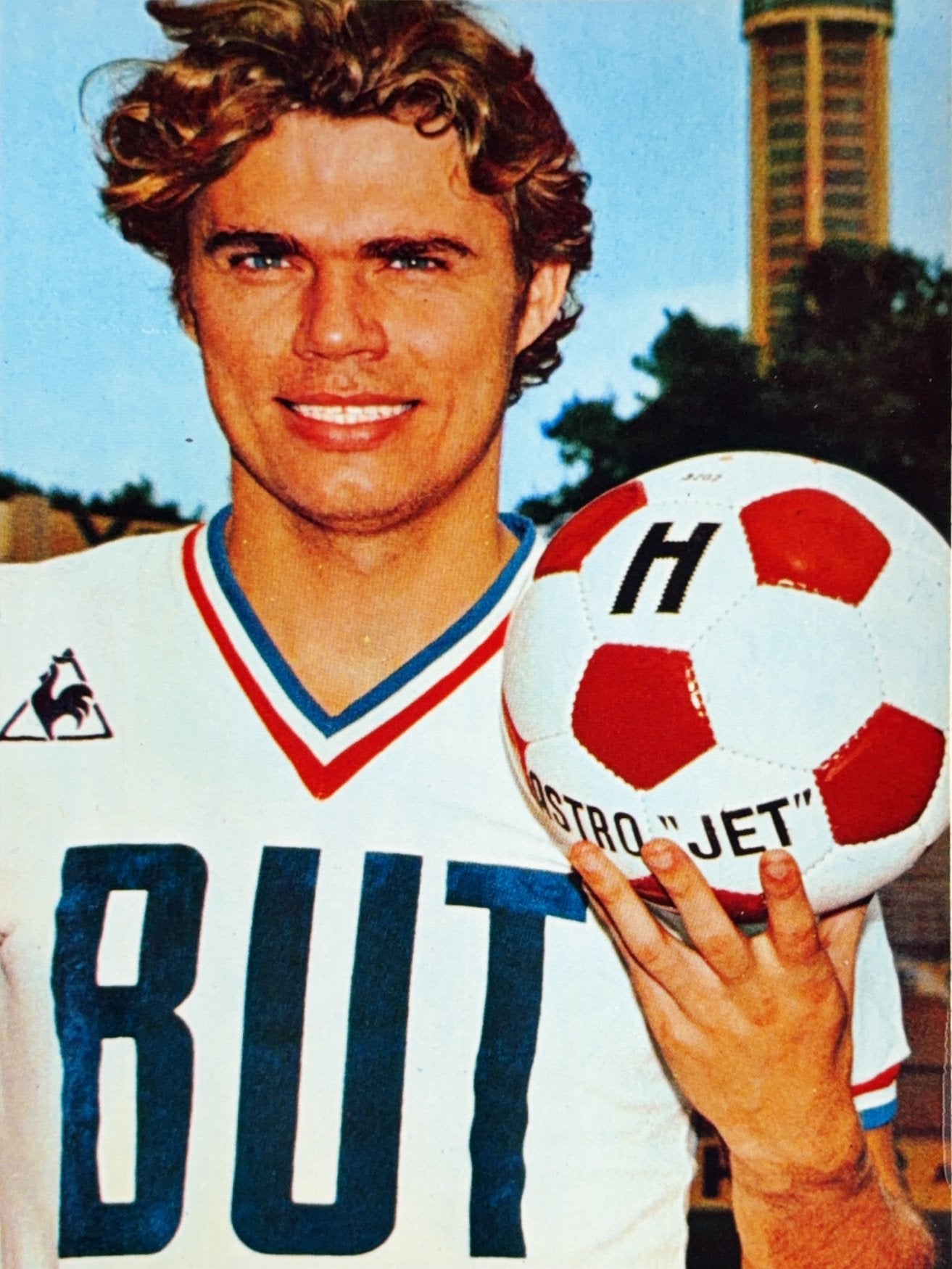Spelerskaart Roger Magnusson - Olympique Marseille - 1971, Verzenden, Zo goed als nieuw, Feyenoord, Spelerskaart
