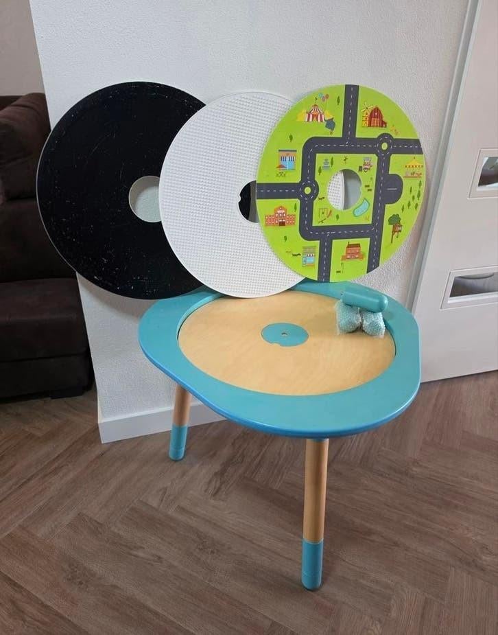 Stokke MUtable kinder speeltafel - Compleet - Goede staat, Ophalen, Zo goed als nieuw, Tafel(s) en Stoel(en)