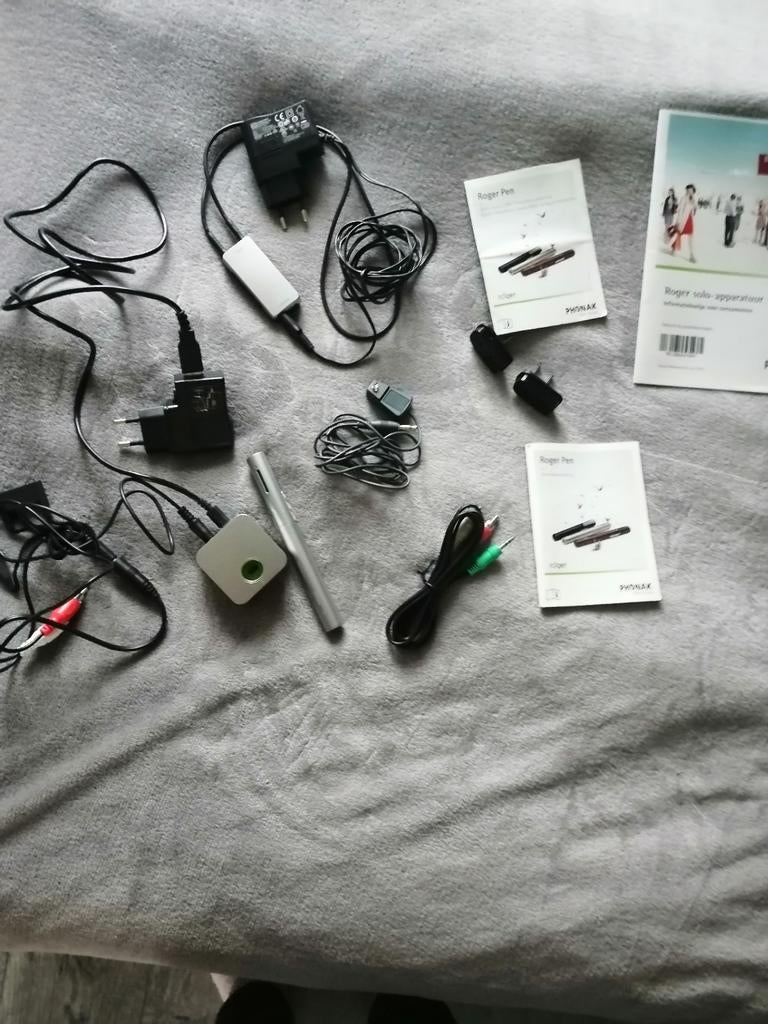 Phonak Roger Pen met toebehoren, Ophalen of Verzenden