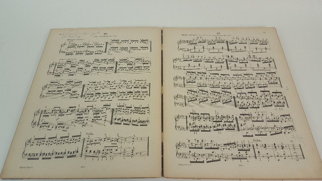 40 Tägliche Uebungen, Czerny antieke bladmuziek, Peters. 5A9, Muziek en Instrumenten, Ophalen of Verzenden, Gebruikt, Artiest of Componist