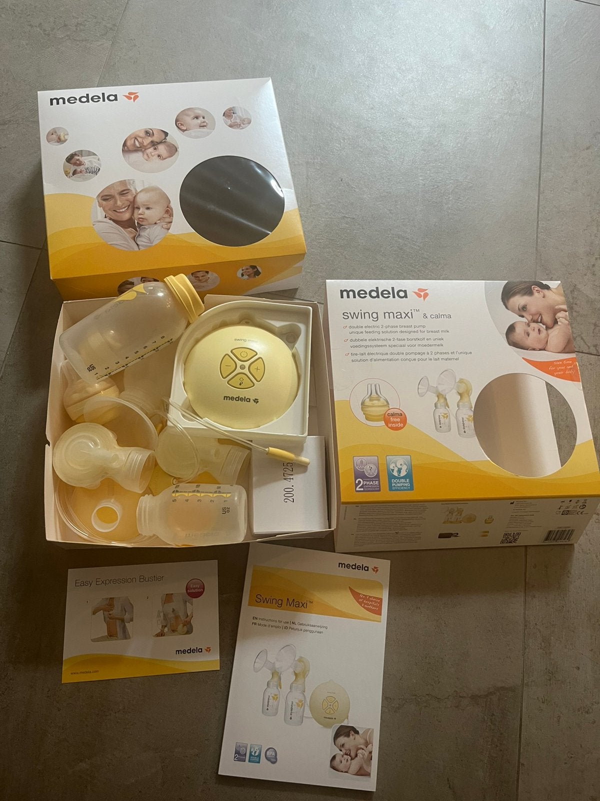 Medela swing maxi borstkolf apparaat, Ophalen of Verzenden, Gebruikt, Borstkolf, Medela