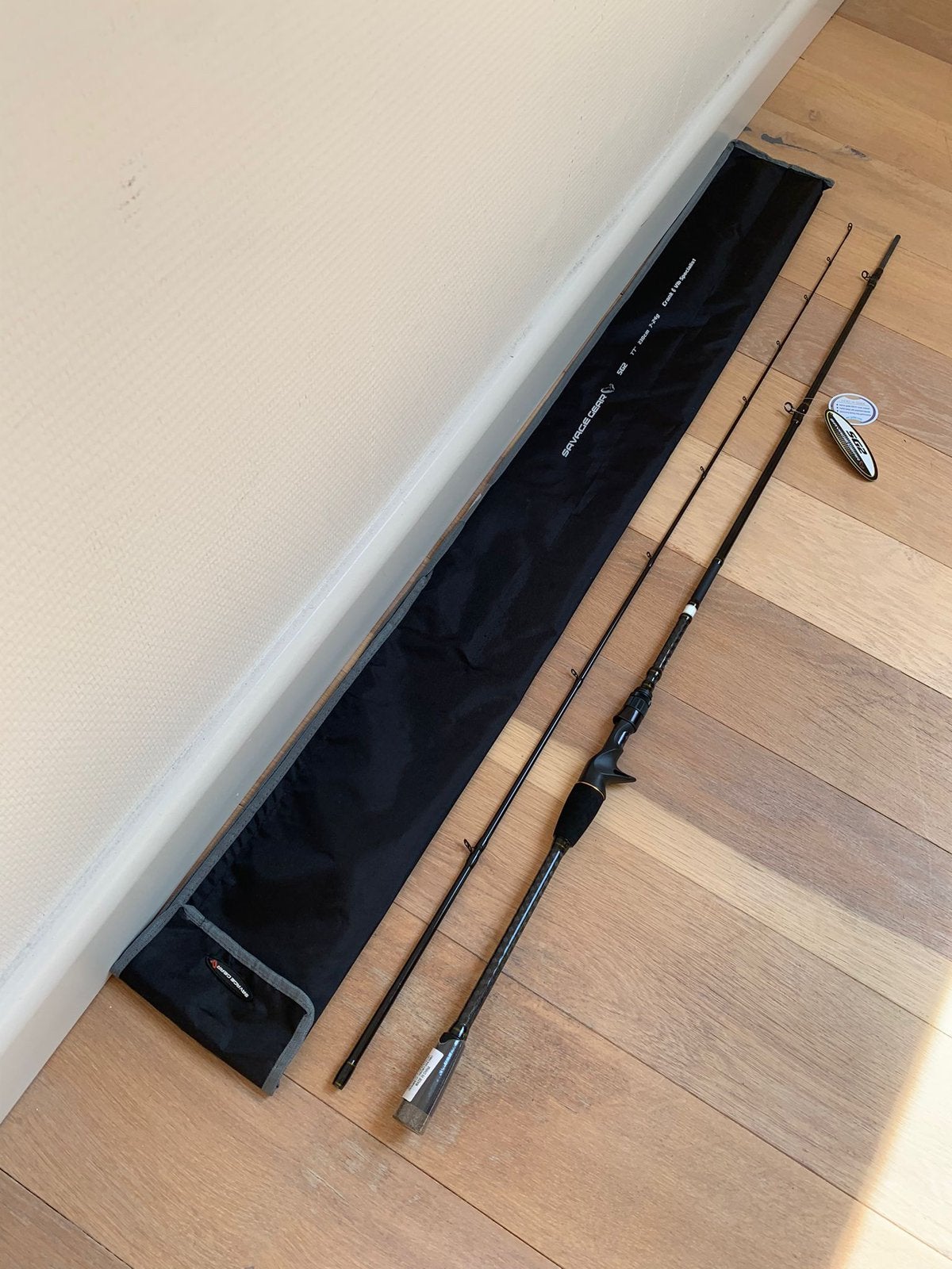 Nieuwe Savage Gear SG2 Crank & Vib reelhengel, 2.30m 7-24 gr, Savage gear, Nieuw, Ophalen of Verzenden, Savage gear