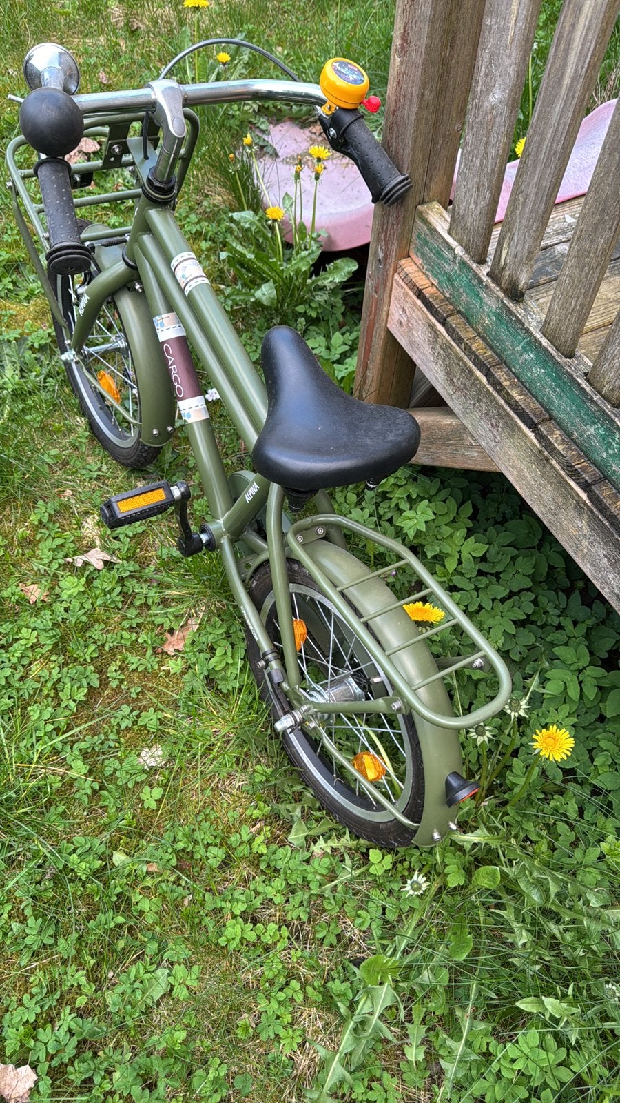 Alpina Cargo kinderfiets 16 inch, Terugtraprem, Heren, 16 tot 18 inch, Zo goed als nieuw