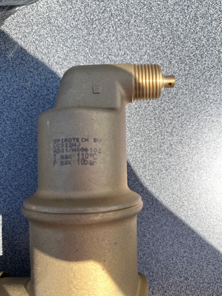 Spirotech  SpiroCombi MB3 Lucht- en vuilafscheider, Ophalen, Nieuw, Overige typen