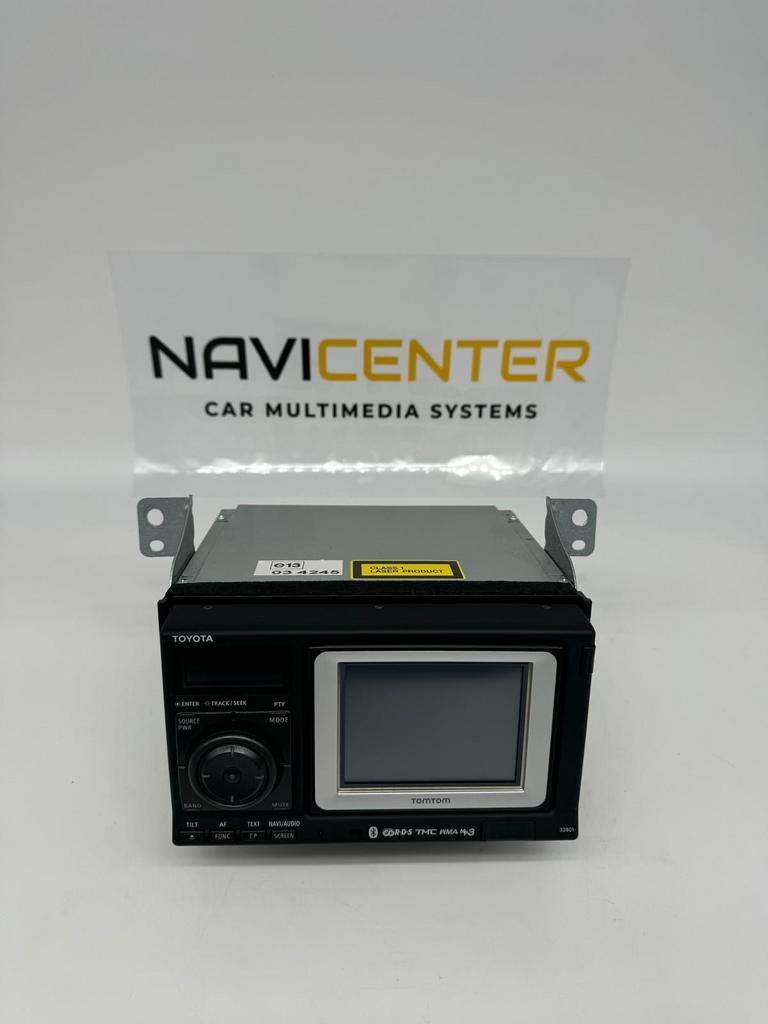 Toyota Autoradio Navigatie Unit TomTom OEM - Aygo Yaris Coro, Ophalen of Verzenden, Gebruikt