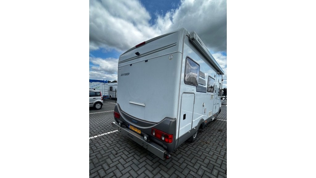 Hymer B524, Zonnepaneel fietsendrager, Caravans en Kamperen, Ringverwarming, 6 tot 7 meter, Bedrijf, Tot en met 3