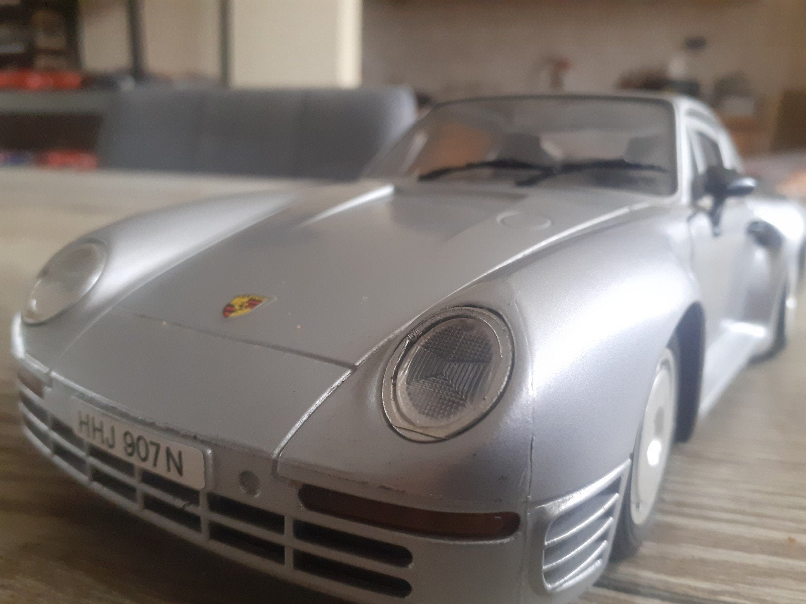 prachtige mooie 1.18 porche 959 als nieuw, Ophalen, Zo goed als nieuw, Auto, Overige merken